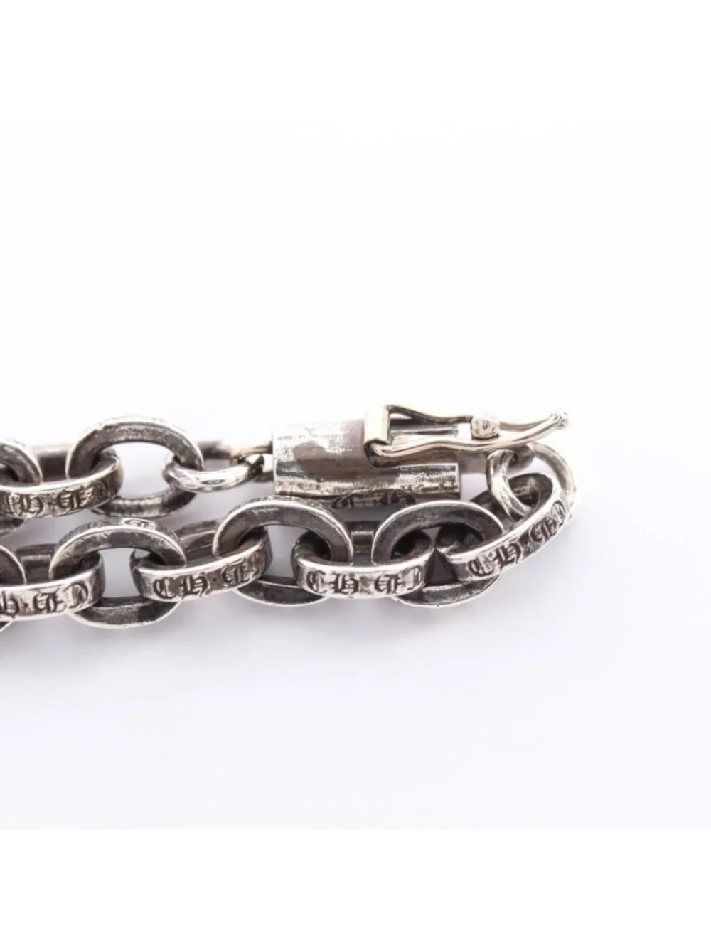 Chrome Hearts Bracelet Paper Chain 925 Sterling Silver